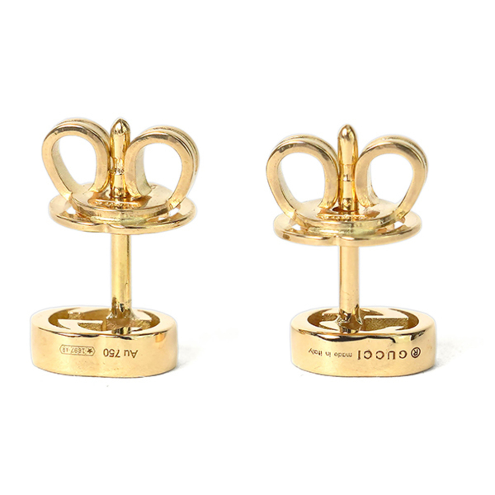 Gucci Interlocking G Earrings Gold - image 5